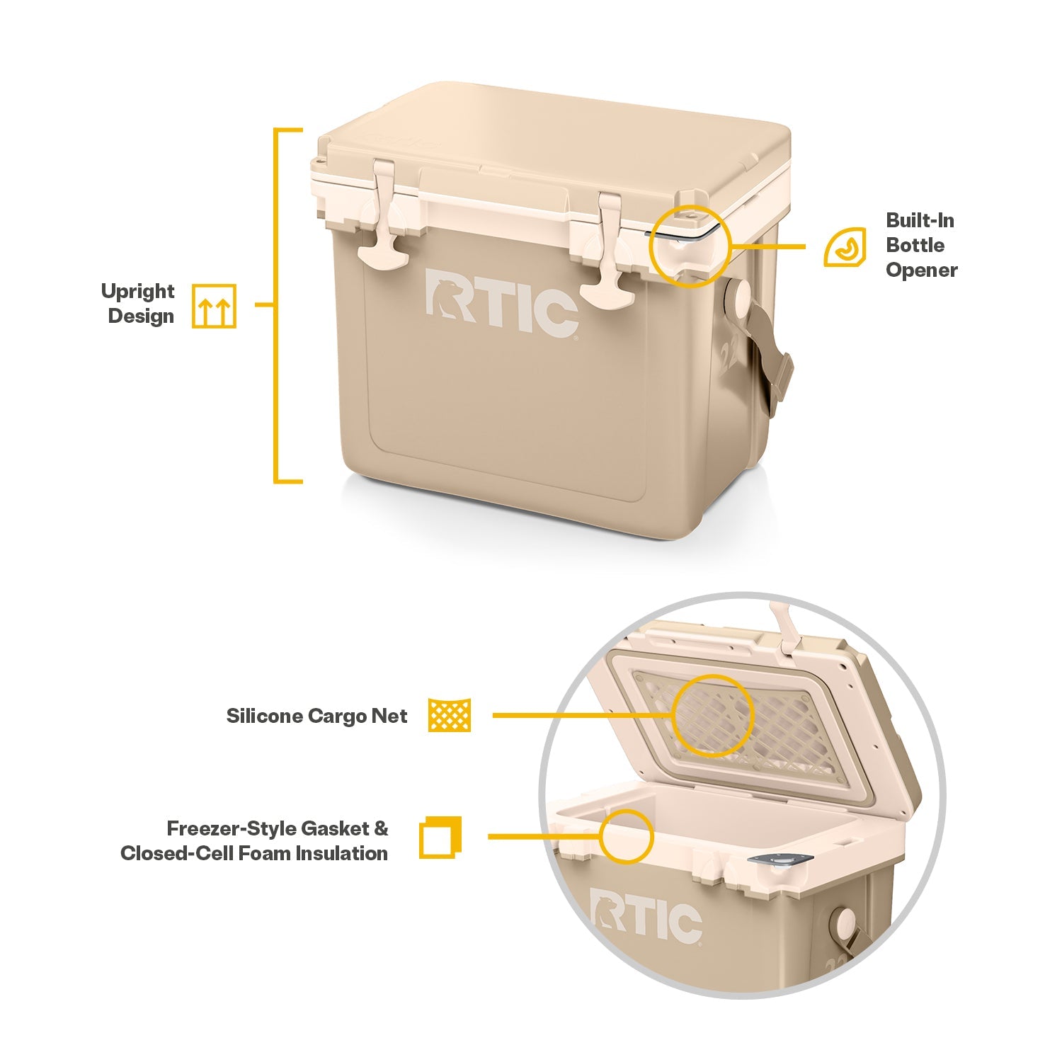 22 QT Ultra-Light Cooler (41CF)