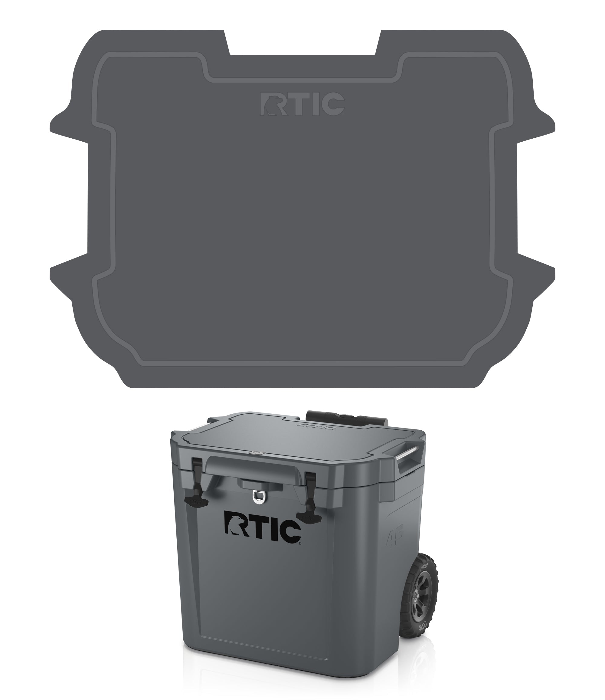 45 QT Ultra-Tough Wheeled Cooler (GW95)