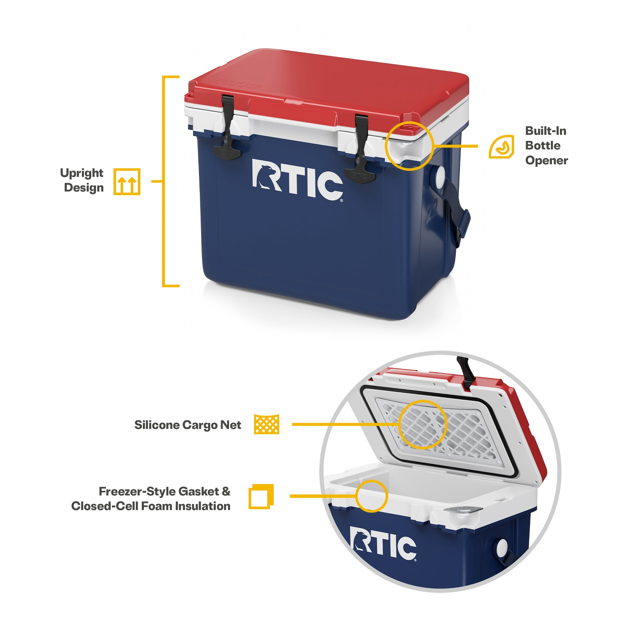 22 QT Ultra-Light Cooler (41CF)