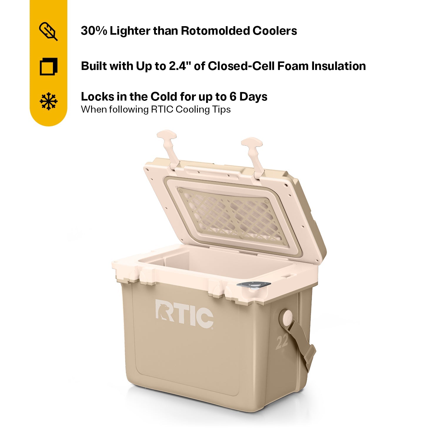 22 QT Ultra-Light Cooler (41CF)