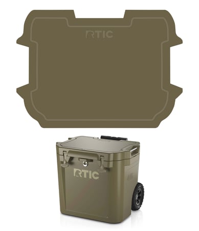 45 QT Ultra-Tough Wheeled Cooler (REBH)