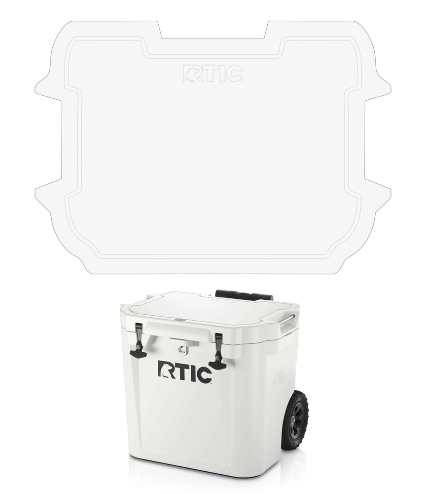 45 QT Ultra-Tough Wheeled Cooler (GW95)