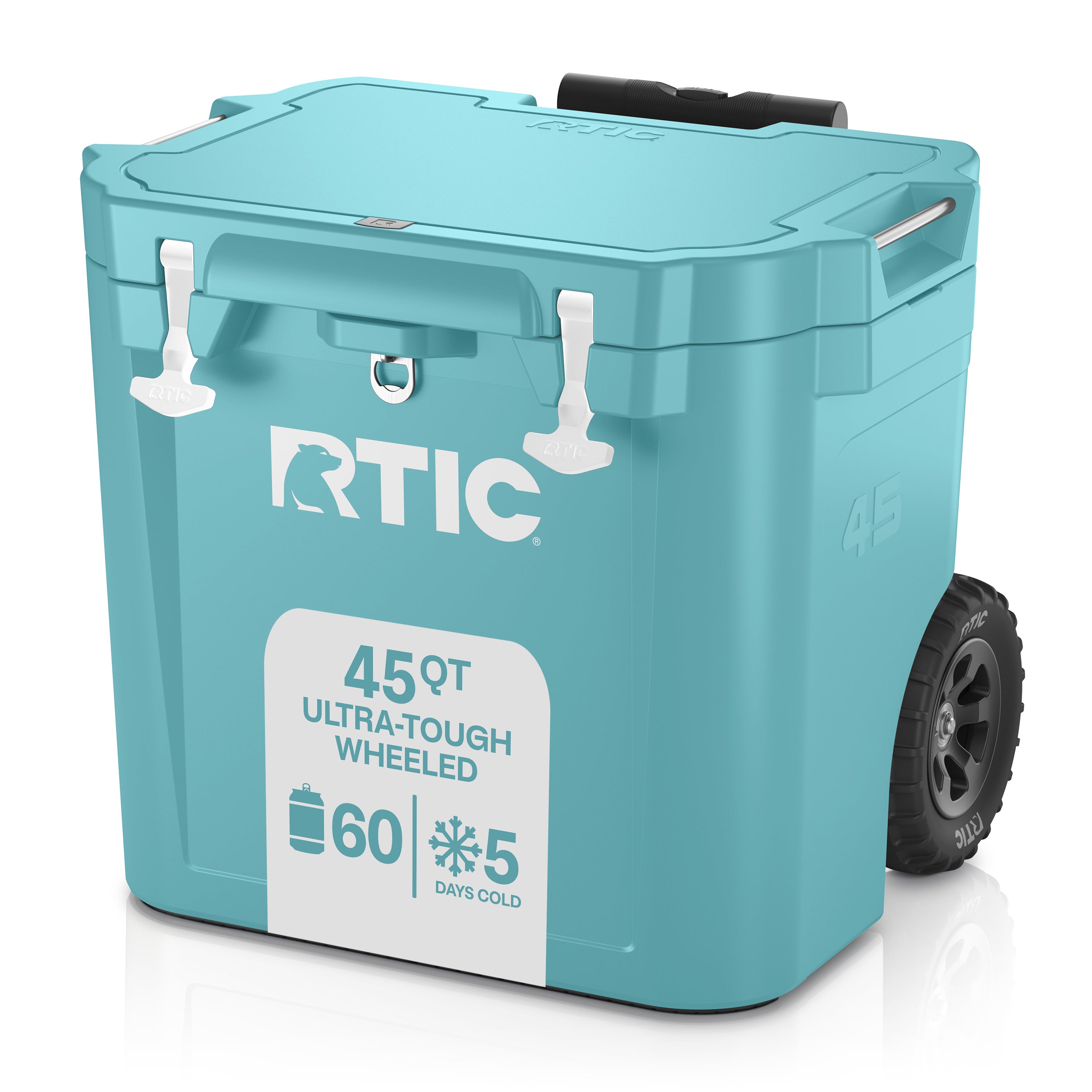45 QT Ultra-Tough Wheeled Cooler (REBH)