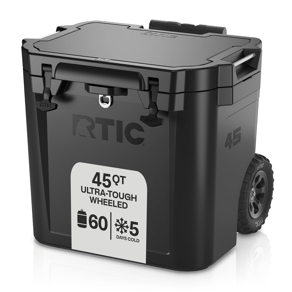 45 QT Ultra-Tough Wheeled Cooler (GW95)