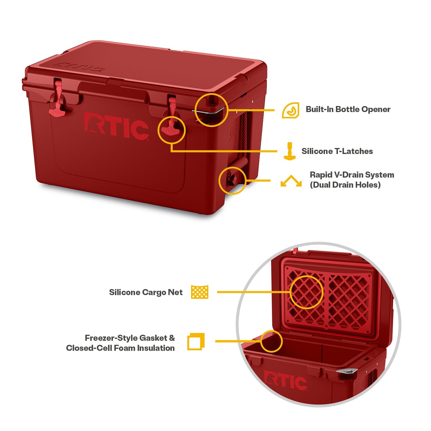 45 QT Ultra-Tough Cooler (D1O2)