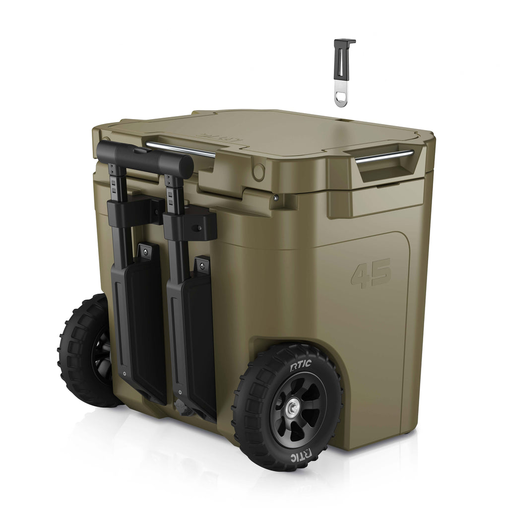 45 QT Ultra-Tough Wheeled Cooler (REBH)