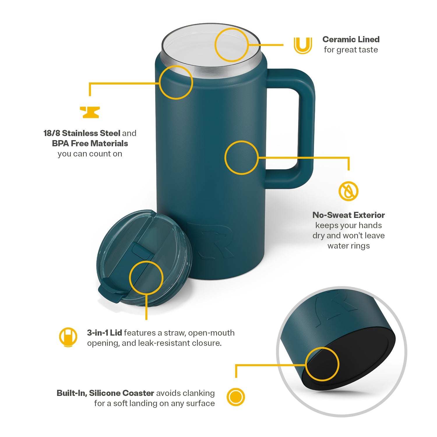 64oz Road Trip Tumbler (HEDZ)
