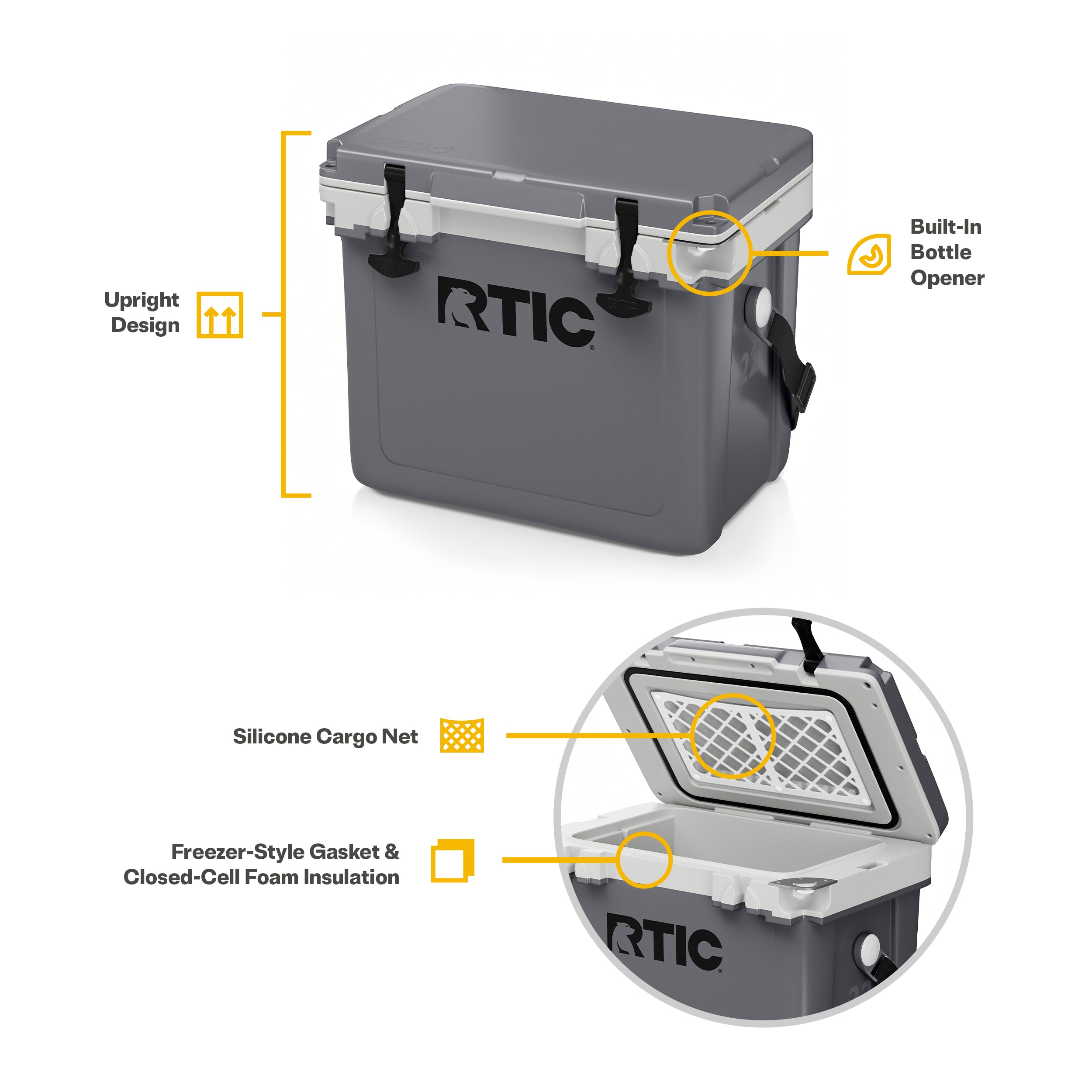 22 QT Ultra-Light Cooler (41CF)